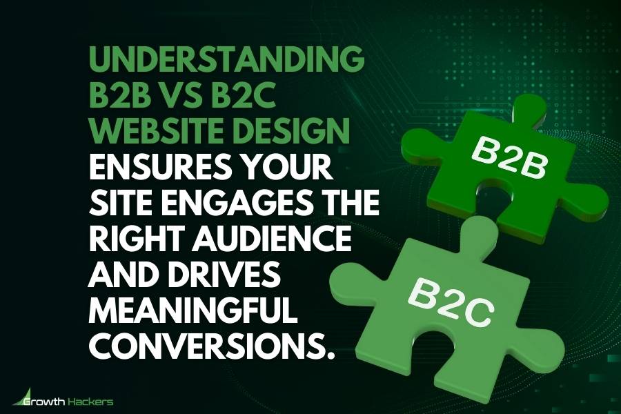 Understanding B2B vs B2C website design ensures your site engages the right audience and drives meaningful conversions