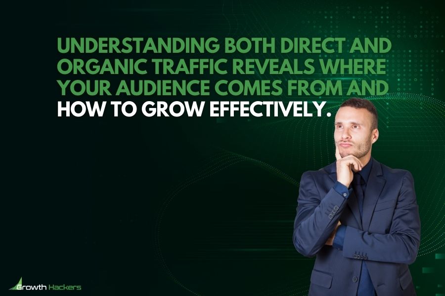 Understanding both direct and organic traffic reveals where your audience comes from how to grow effectively
