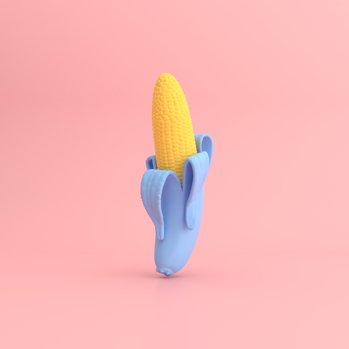 Be Creative Corn Banana Colors Creativity