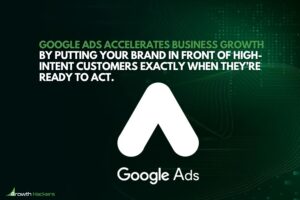 Google Ads accelerates business growth by putting your brand in front of high-intent customers exactly when they’re ready to act