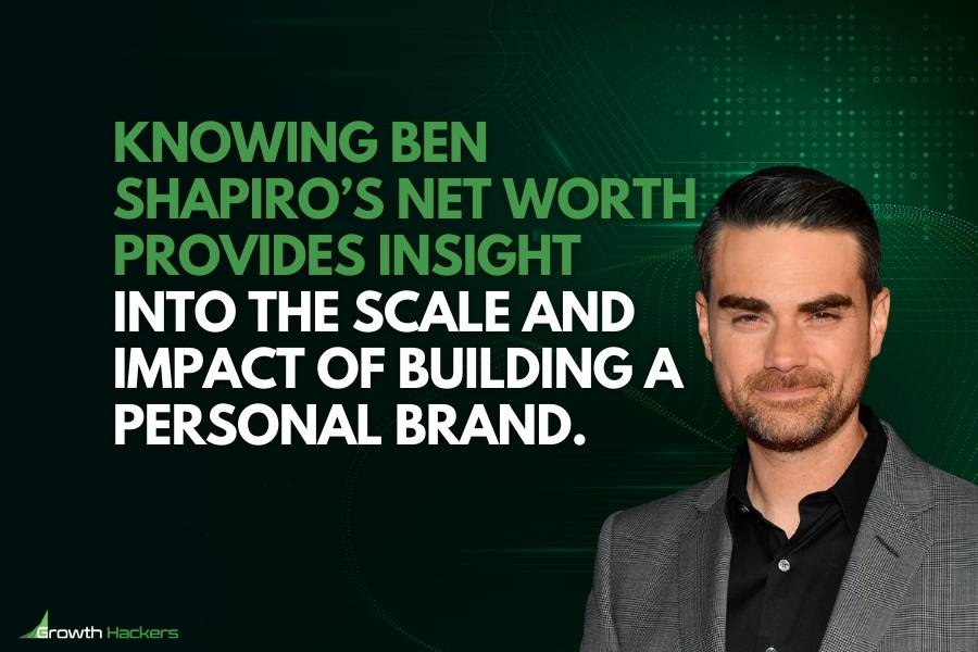 Knowing Ben Shapiro’s net worth provides insight into the scale and impact of building a personal brand