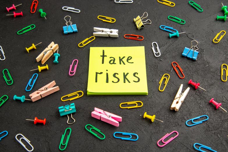 Take Risks Risk Taking Postit