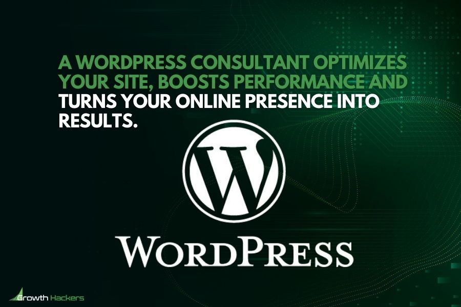 A WordPress consultant optimizes your site boosts performance and turns your online presence into results