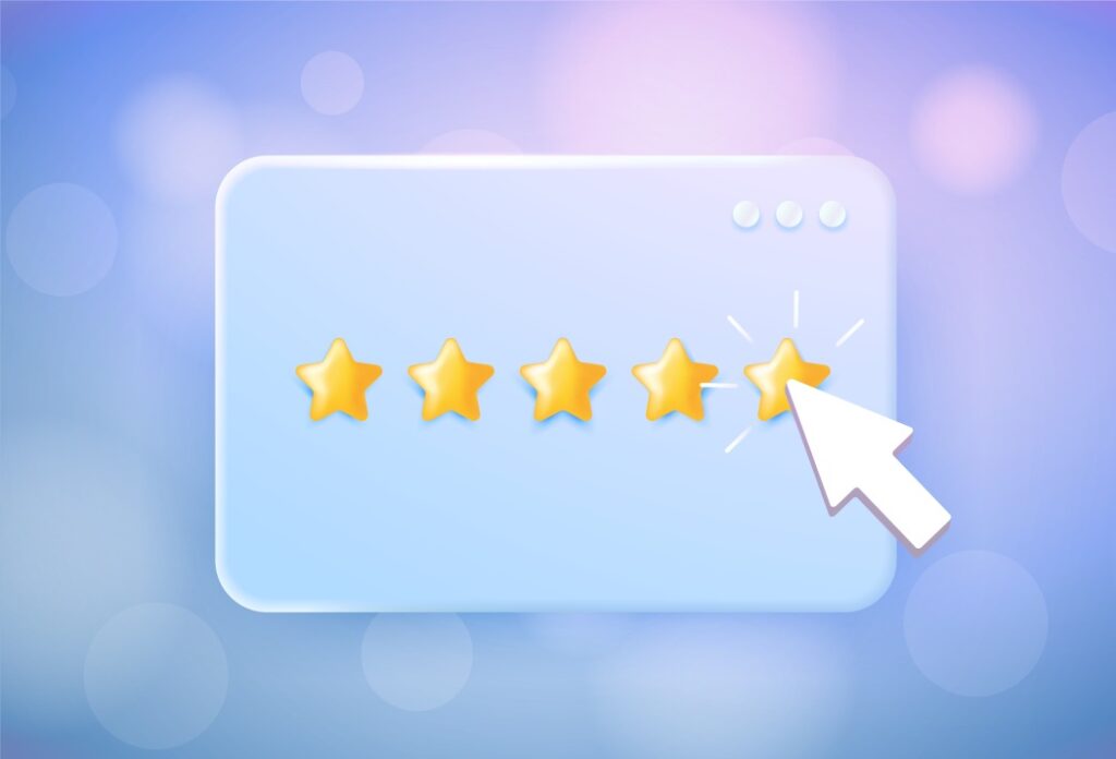 Building Customer Loyalty 5 Stars Feedback Reviews Success Satisfaction