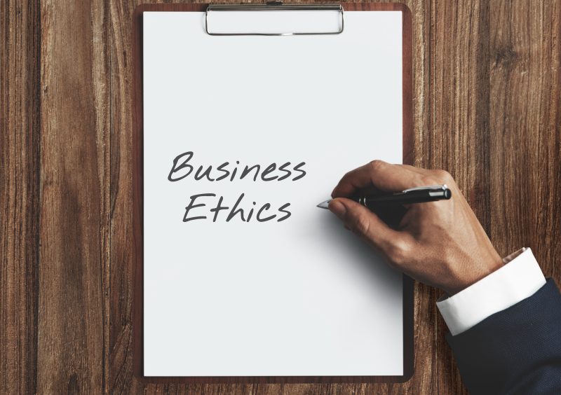 Business Ethics Good Work Ethic Standard Quality
