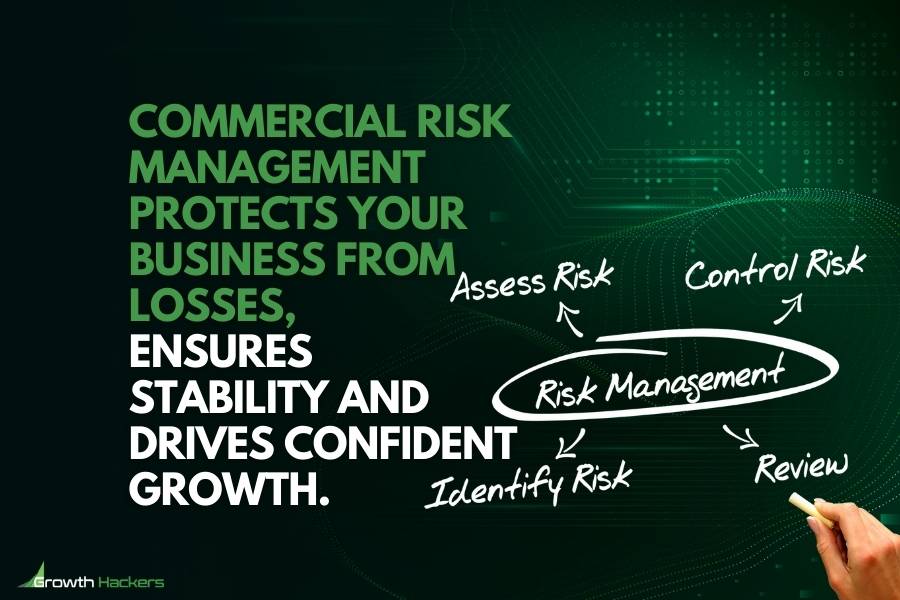 Commercial risk management protects your business from losses ensures stability and drives confident growth