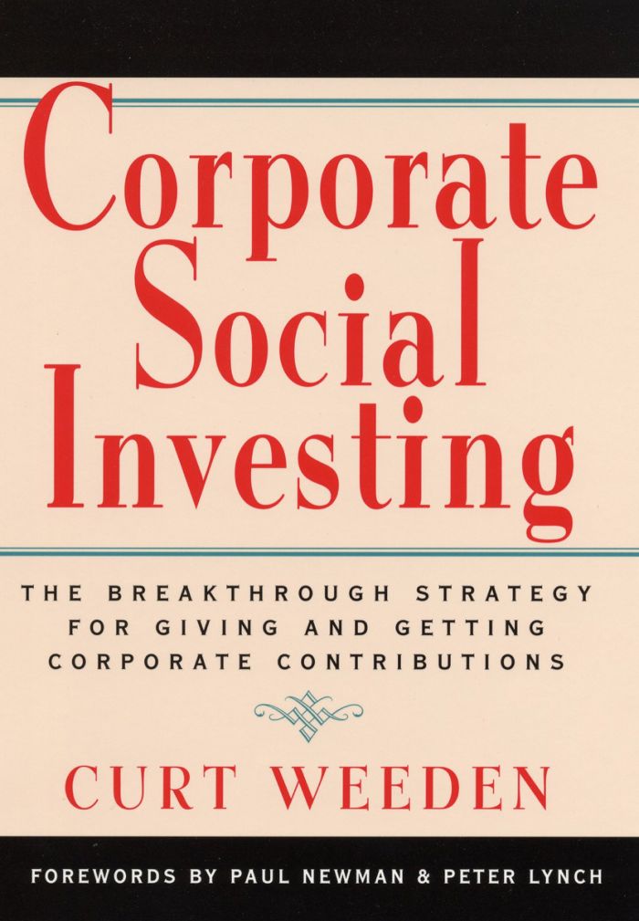 Corporate Social Investing Peter Lynch Book Cover