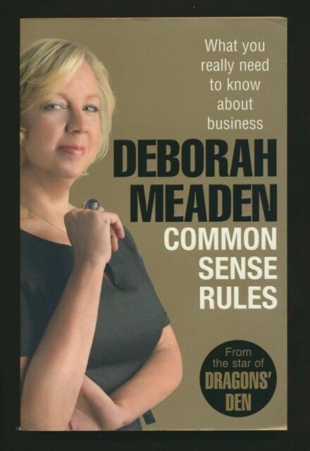 Deborah Meaden Common Sense Rules Book Cover