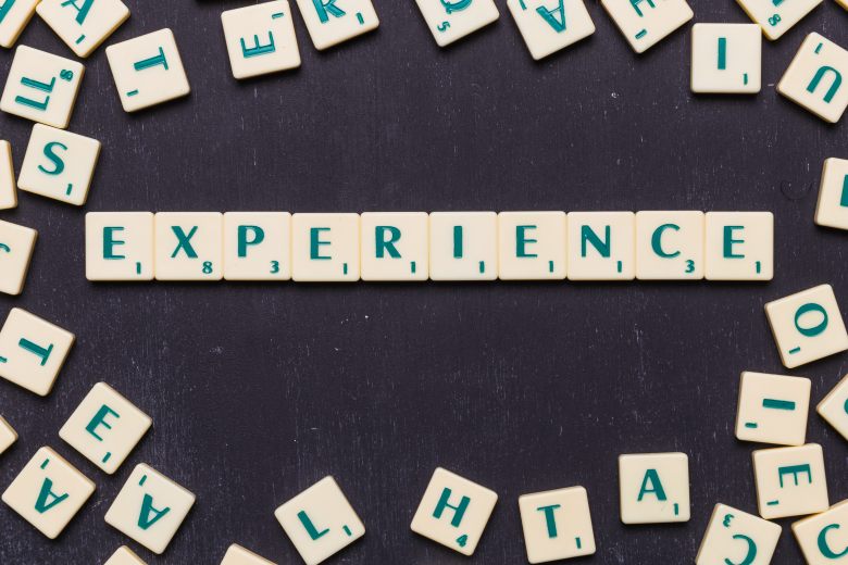 Look for Experience Scrabble Letters Experiences