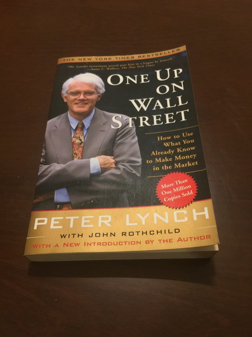 One Up on Wall Street Peter Lynch Book Cover