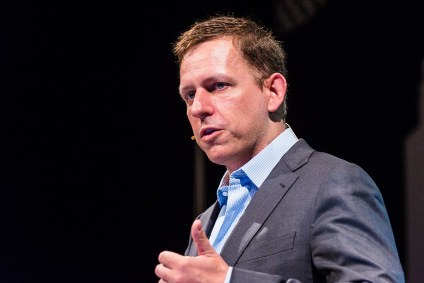 Peter Thiel Successful Entrepreneur Businessman Investor