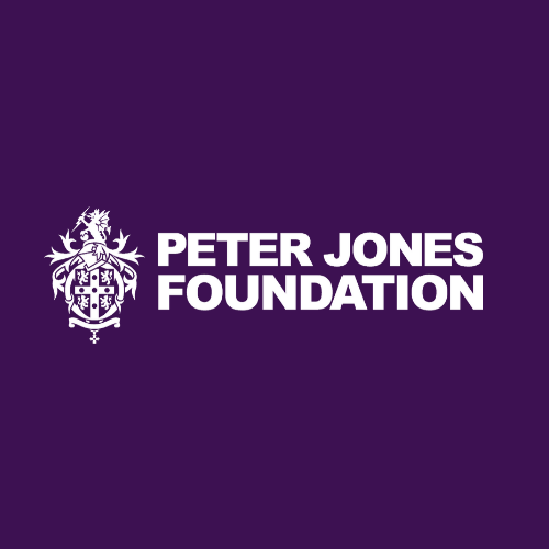 The Peter Jones Foundation Logo Purple