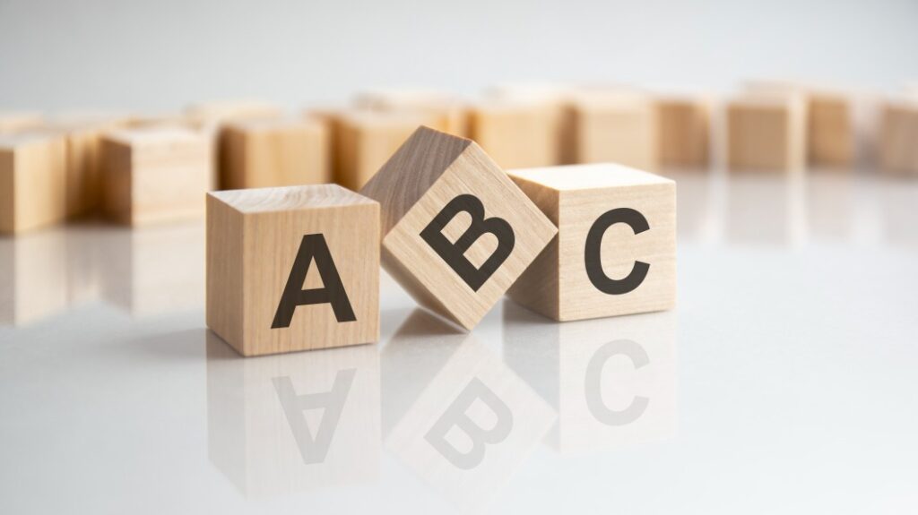 ABC Always Be Closing Sales Quote Quotes Letter Wooden Blocks