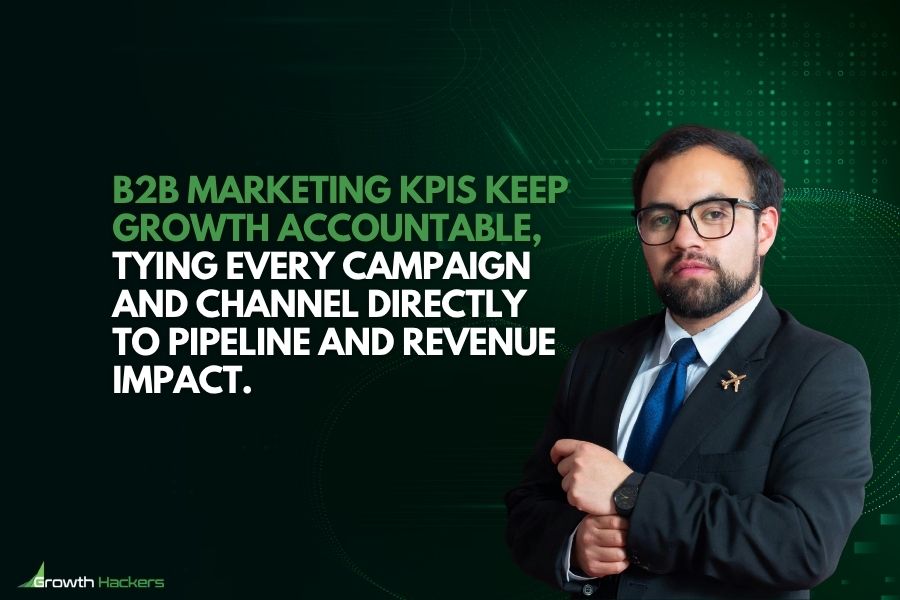 B2B marketing KPIs keep growth accountable tying every campaign and channel directly to pipeline and revenue impact