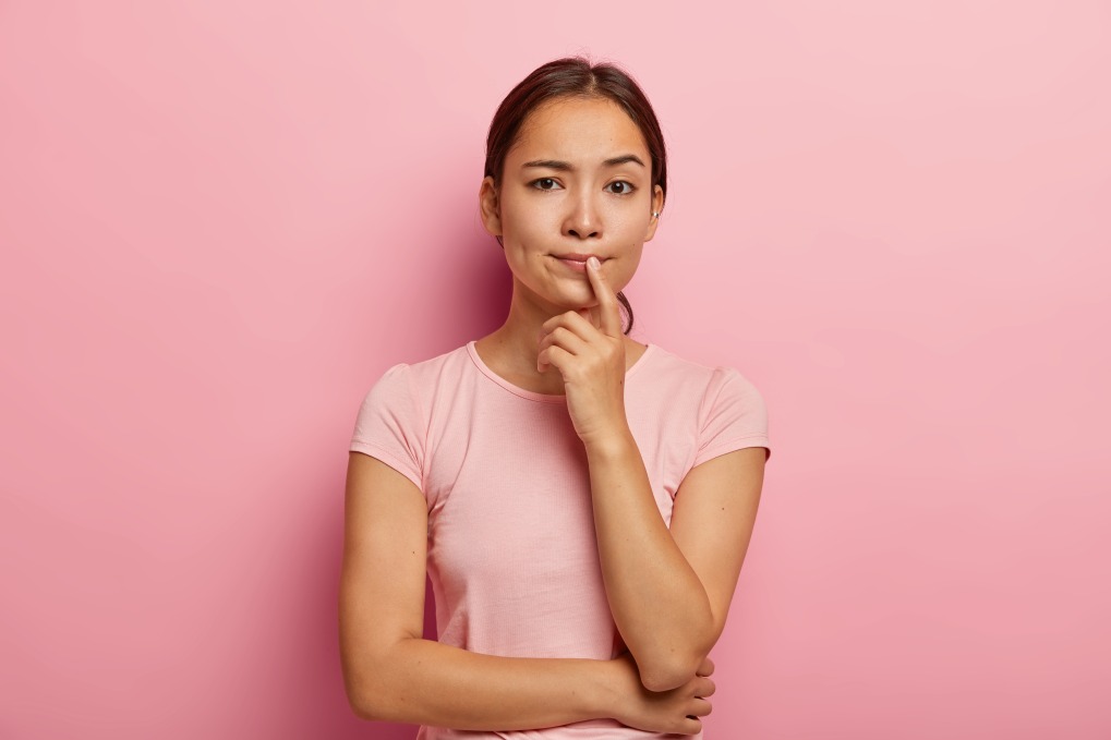 Better Decision Making Woman Thinking Female Wondering