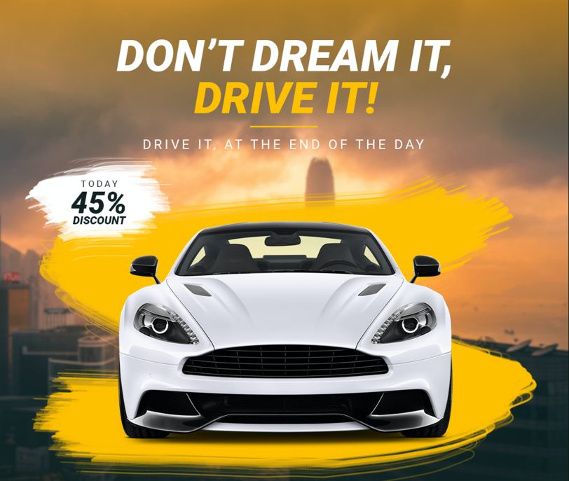 Don't Dream it Drive It Car Advertising Auto Lead Generation