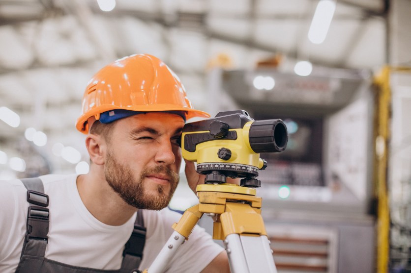 Engineer Male Man Working Factory Visibility Watching