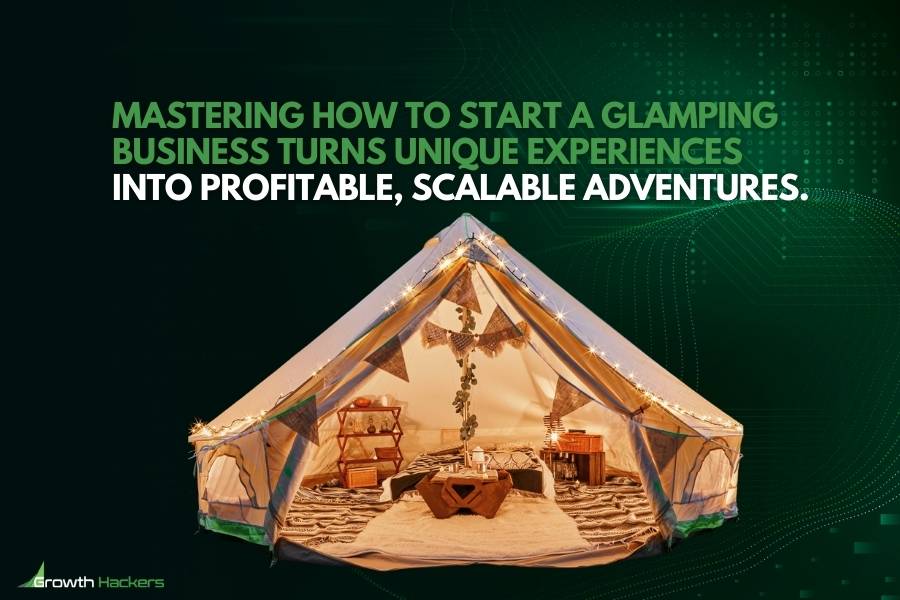 Mastering how to start a glamping business turns unique experiences into profitable scalable adventures