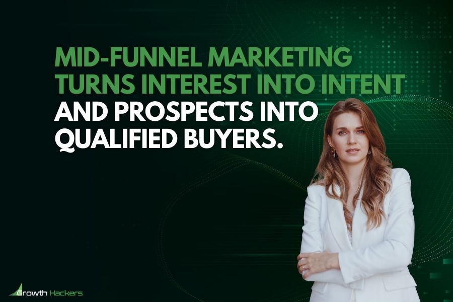 Mid-funnel marketing turns interest into intent and prospects into qualified buyers