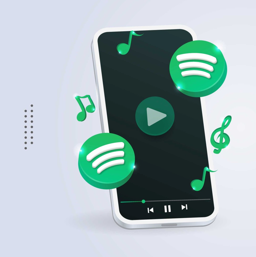 Spotify Visual Identity Branding Brand Marketing Smartphone