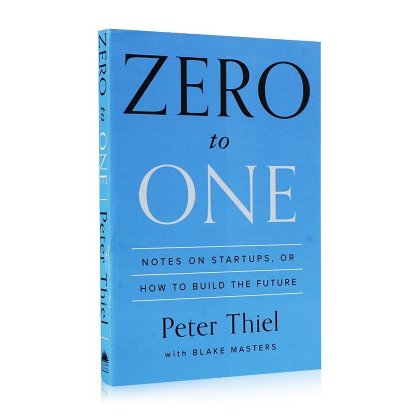 Zero to One Peter Thiel Book Cover