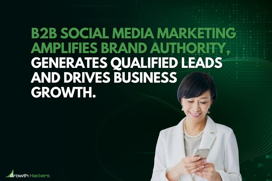 B2B social media marketing amplifies brand authority generates qualified leads and drives business growth