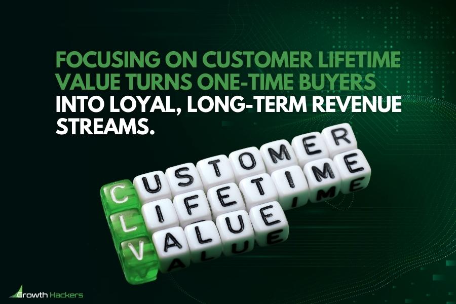 Focusing on customer lifetime value turns one-time buyers into loyal long-term revenue streams