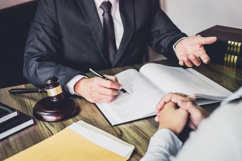 Law Firm Client Acquisition Man Male Suit Lawyer