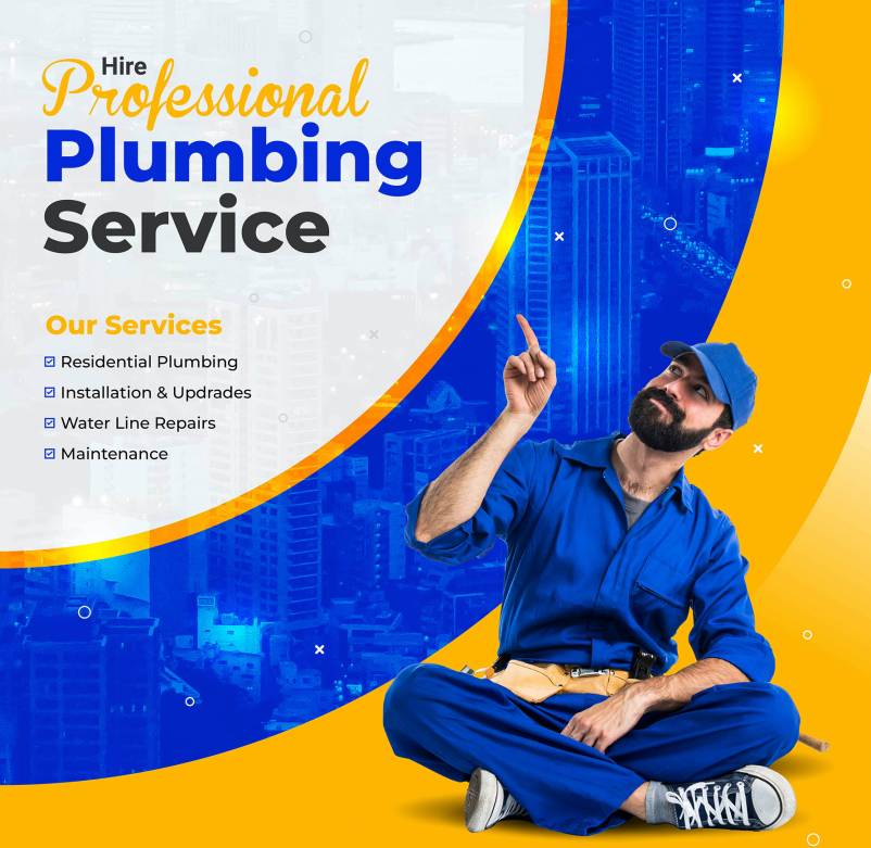 Plumbing Services Website Sample Web Design Plumber Landing Page