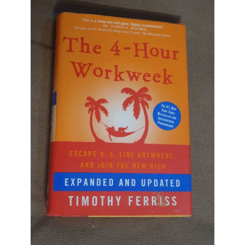 The 4-Hour Work Week by Timothy Ferriss Book Cover