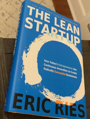 The Lean Startup by Eric Ries Book Cover