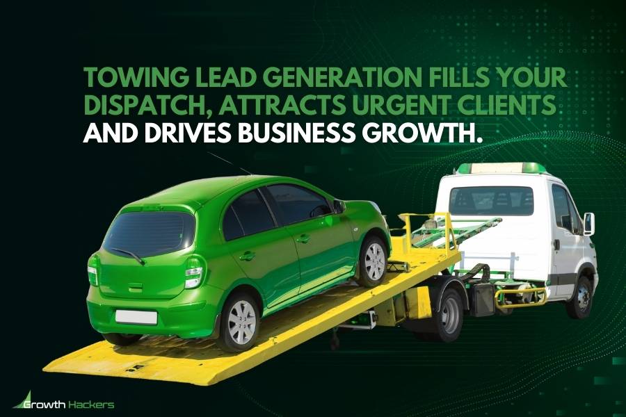 Towing lead generation fills your dispatch attracts urgent clients and drives business growth