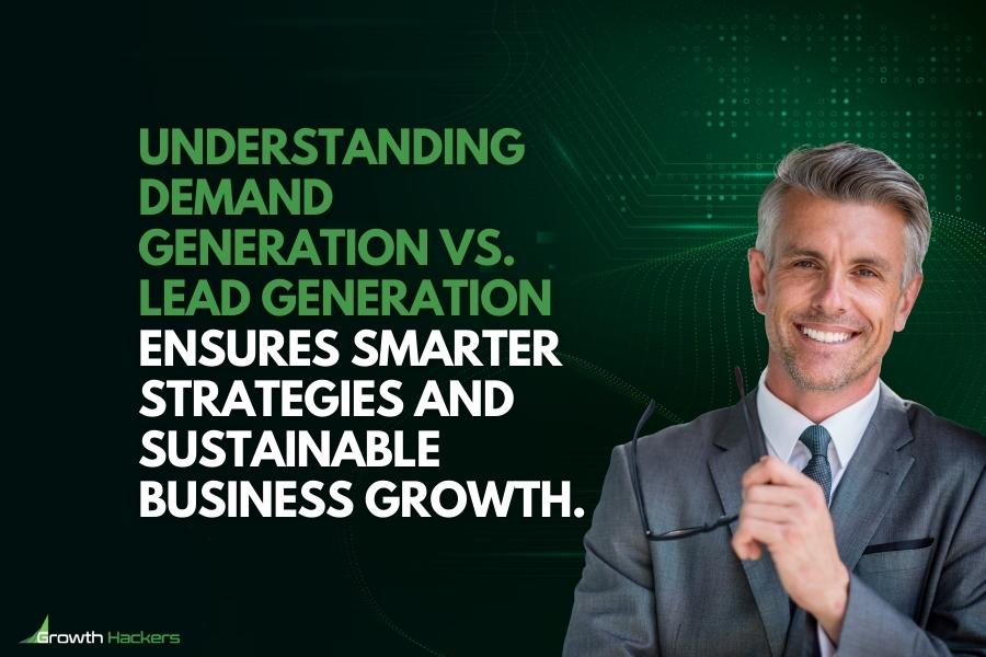 Understanding demand generation vs. lead generation ensures smarter strategies and sustainable business growth