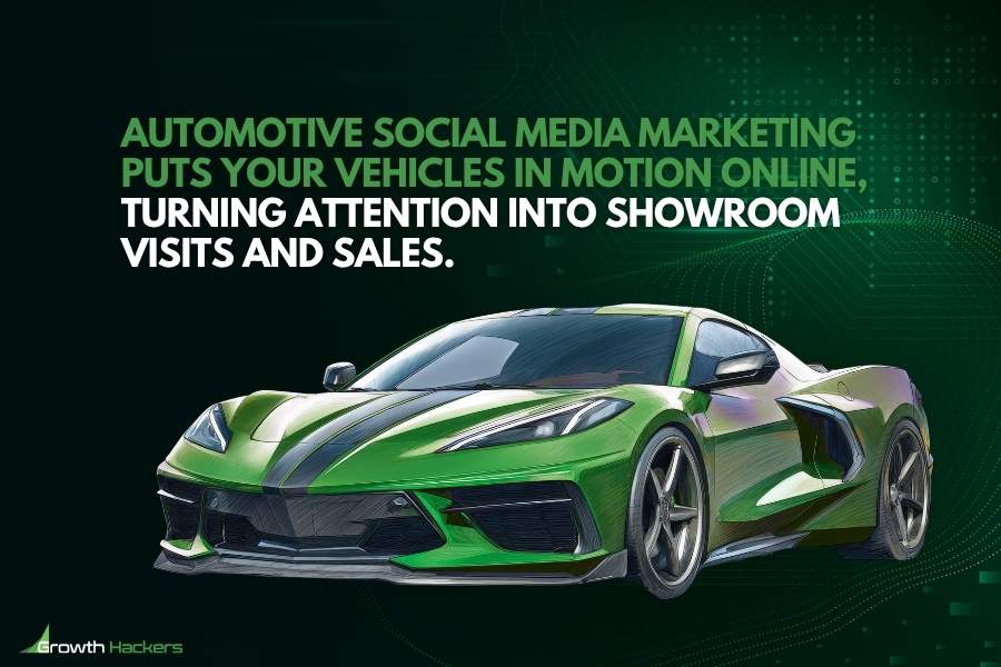 Automotive social media marketing puts your vehicles in motion online turning attention into showroom visits and sales