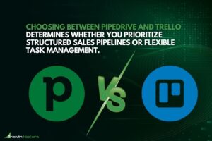 Choosing between Pipedrive and Trello determines whether you prioritize structured sales pipelines or flexible task management