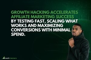 Growth hacking accelerates affiliate marketing success by testing fast scaling what works and maximizing conversions with minimal spend
