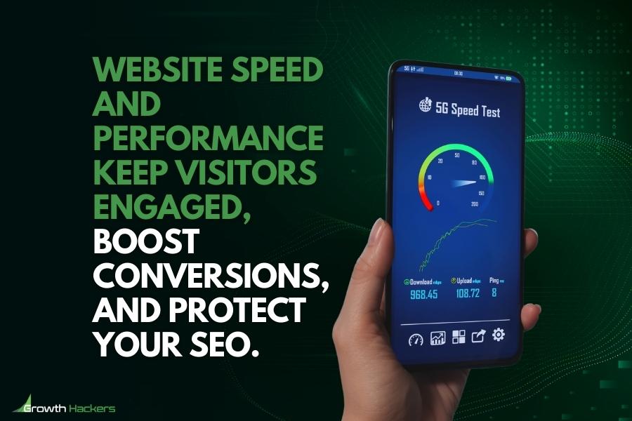 Website speed and performance keep visitors engaged boost conversions and protect your SEO