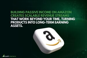 Building passive income on Amazon creates scalable revenue streams that work beyond your time turning products into long-term earning assets