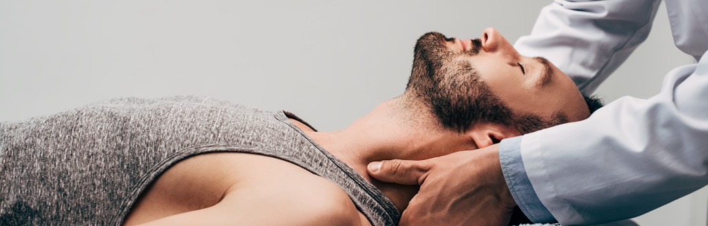 Chiropractic Practice Man Make Getting Massage Lay Down Chiropractor