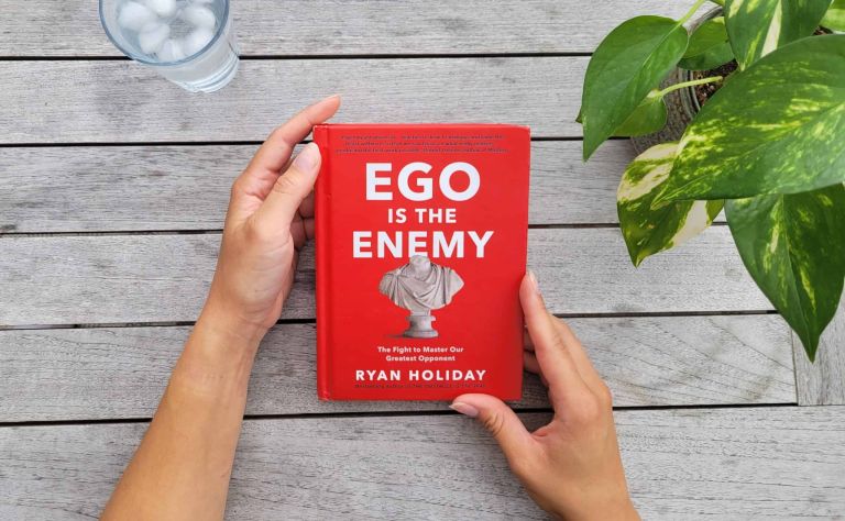 Ego is the Enemy by Ryan Holiday Book Cover