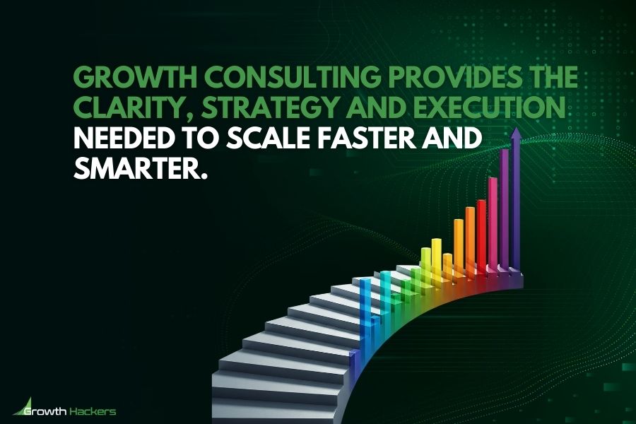 Growth consulting provides the clarity strategy and execution needed to scale faster smarter