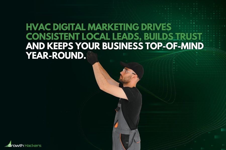 HVAC digital marketing drives consistent local leads builds trust and keeps your business top-of-mind year-round
