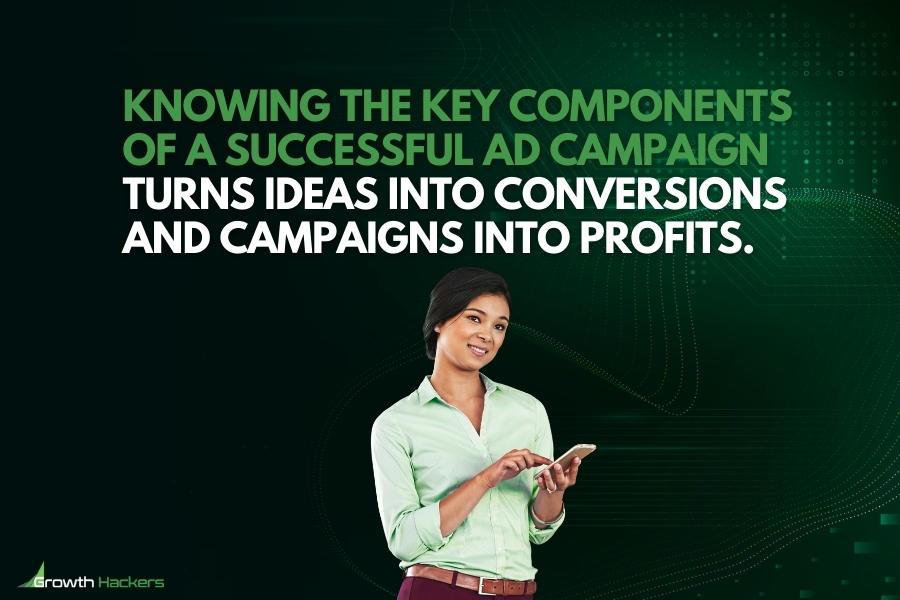 Knowing the key components of a successful ad campaign turns ideas into conversions and campaigns into profits