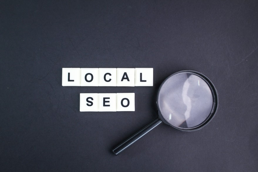 Local SEO Efforts Mignifying Glass Search Engine Optimization Marketing