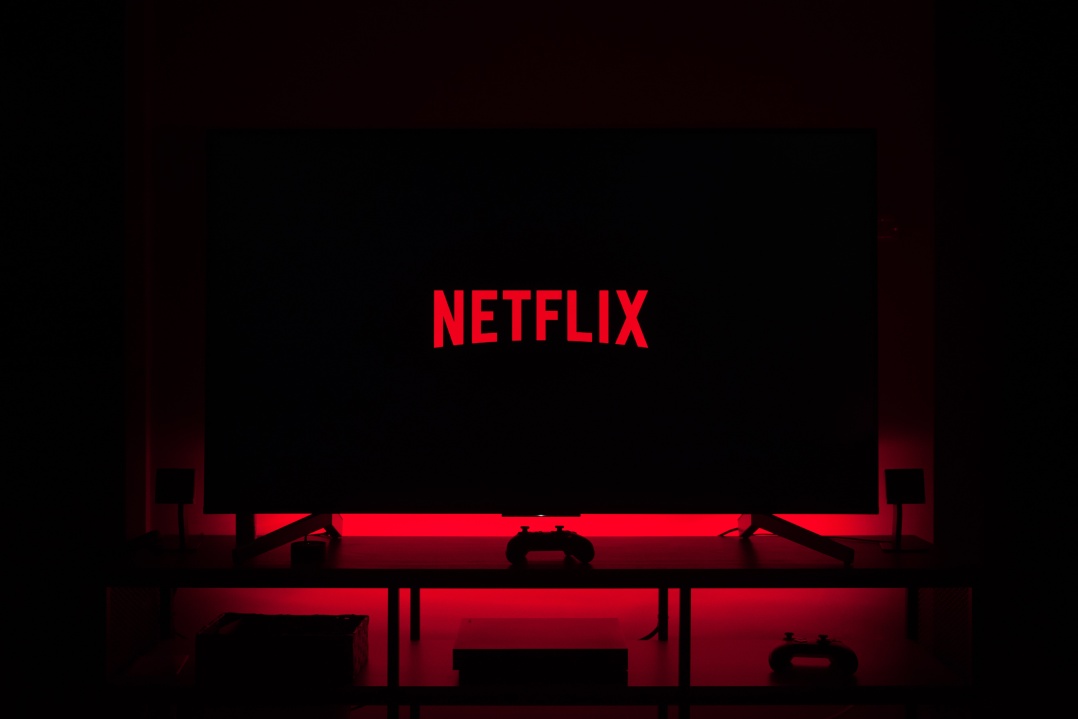 Netflix Logo TV Screen Black Mirror Target Red