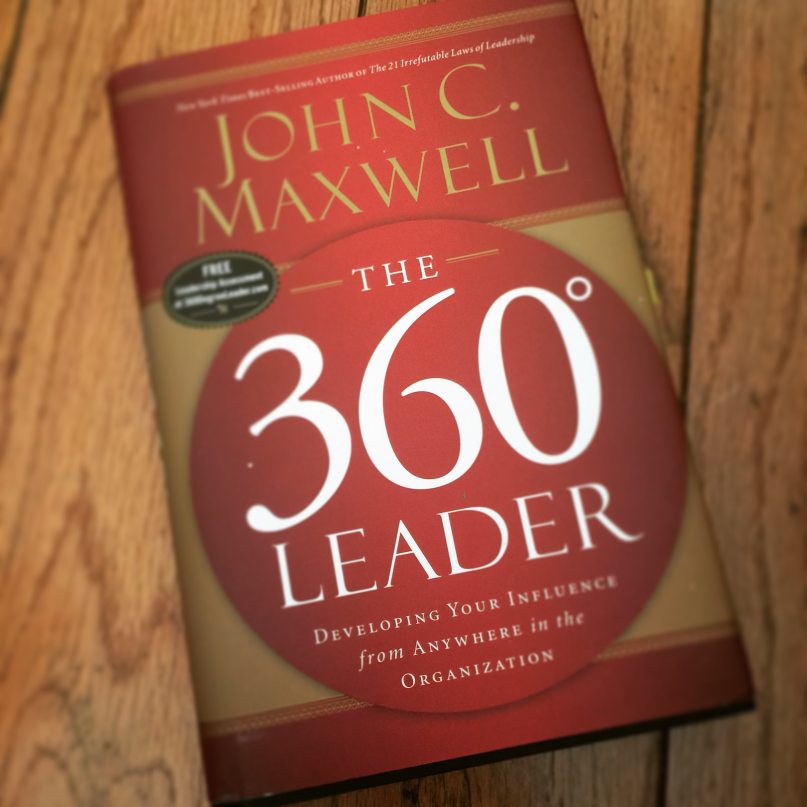 The 360 Degree Leader by John Maxwell Book Cover