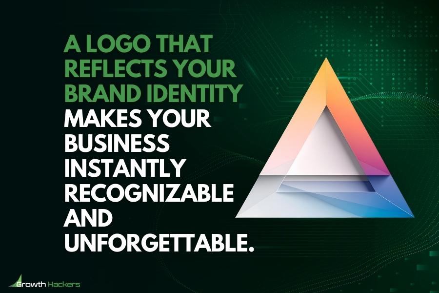 A logo that reflects your brand identity makes your business instantly recognizable and unforgettable