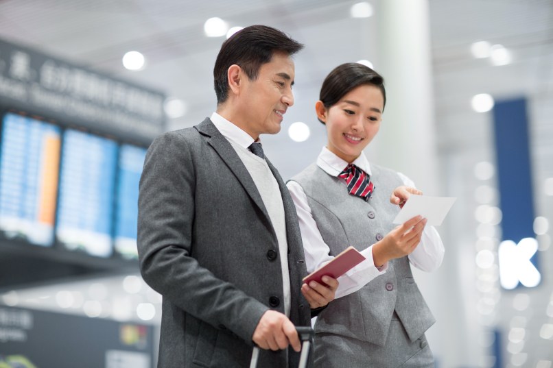 Airline Airport Steward Air Hostless Smiling Business Plan