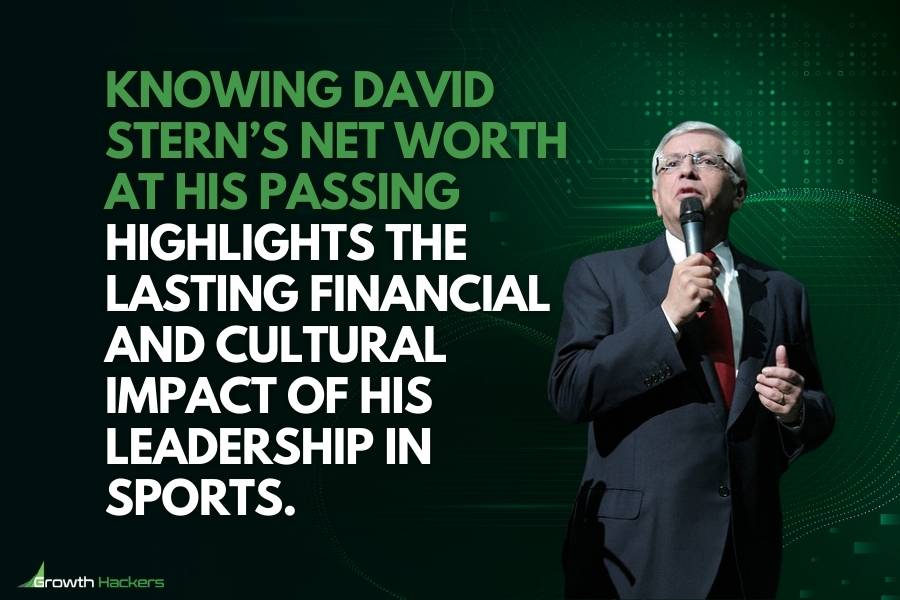 Knowing David Stern’s net worth at his passing highlights the lasting financial and cultural impact of his leadership in sports