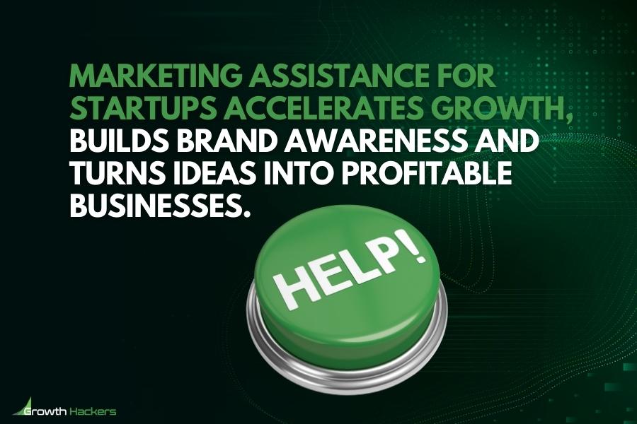 Marketing Assistance for startups accelerates growth builds brand awareness and turns ideas into profitable businesses